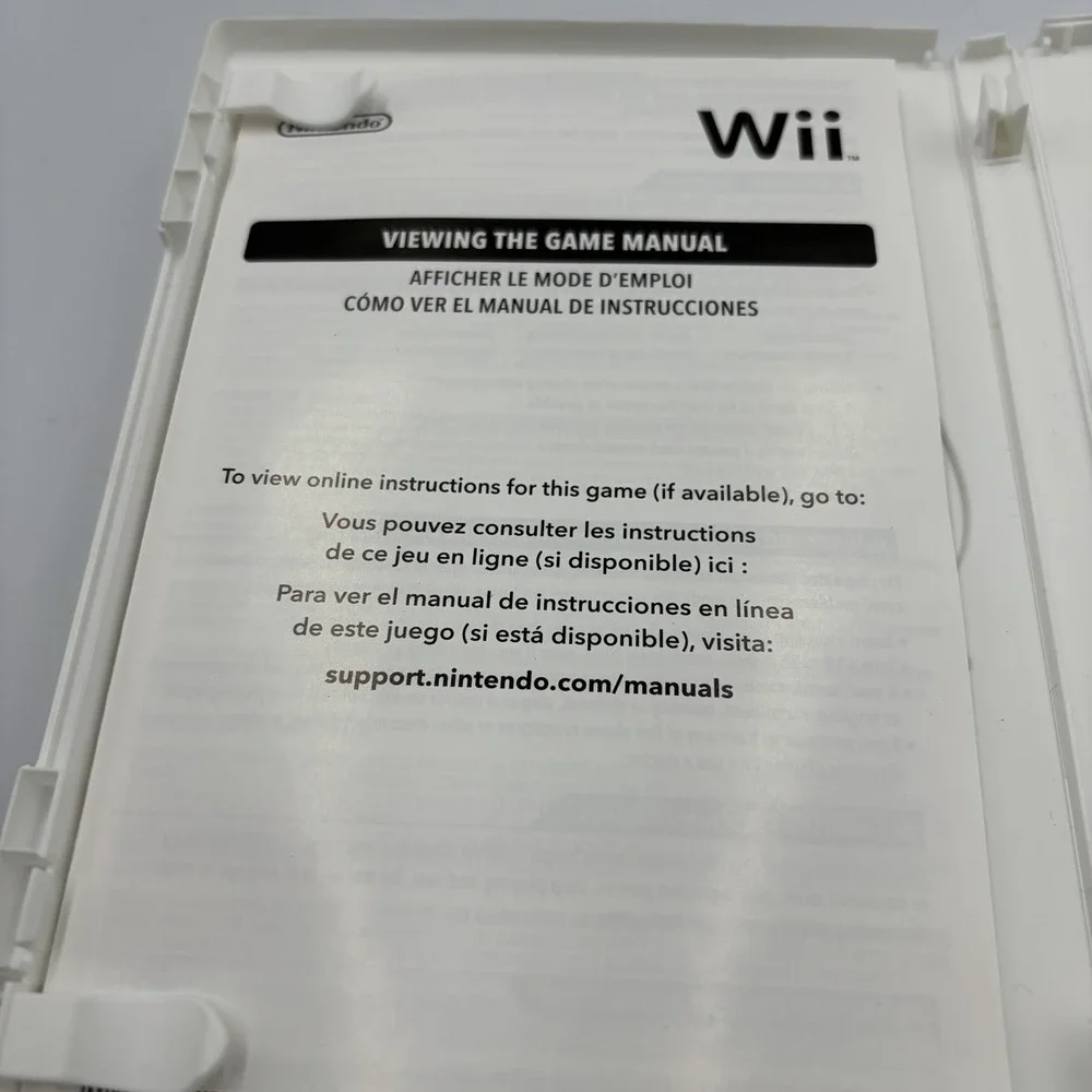 Nintendo Wii Super Mario All Stars - 25th Anniversary Disk Disclosure Booklet